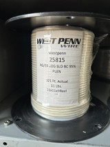 West Penn 25815 RG59 20AWG Solid BC Plenum CMP 300FT
