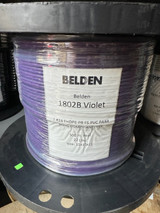Belden 1802B 24/2PR Digital Audio Violet CMR 500FT