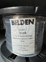 Belden 1800B 24/1PR Digital Audio Foil Shield CMR 800FT