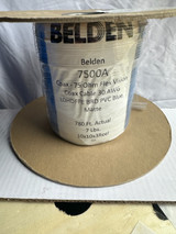 Belden 7500A 30AWG 75 Ohm Flex Coax Blue 750FT