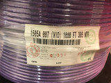 Belden 1505A, 75 Ohn SDI Coax RG59 CMR Violet, 1000 Feet