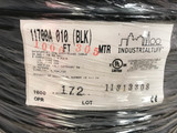 Belden 11700A 010 Black Cat5e DataTuff CMR CMX Outdoor 1000FT