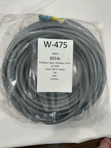 Alpha Wire 6014C 9 Pair 22AWG Foil Shielded PP/PVC CMG 100FT
