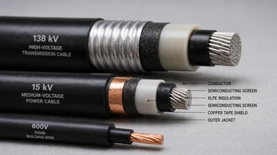 Electrical Cable Voltage Ratings: Low, Medium, High