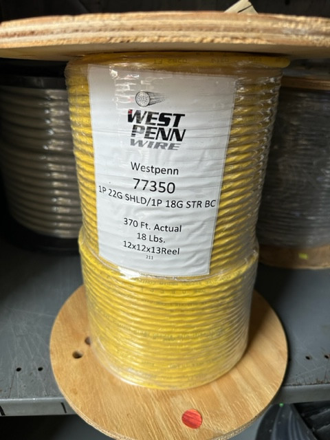 West Penn 77350 Media Control Data+Power CMR 350FT