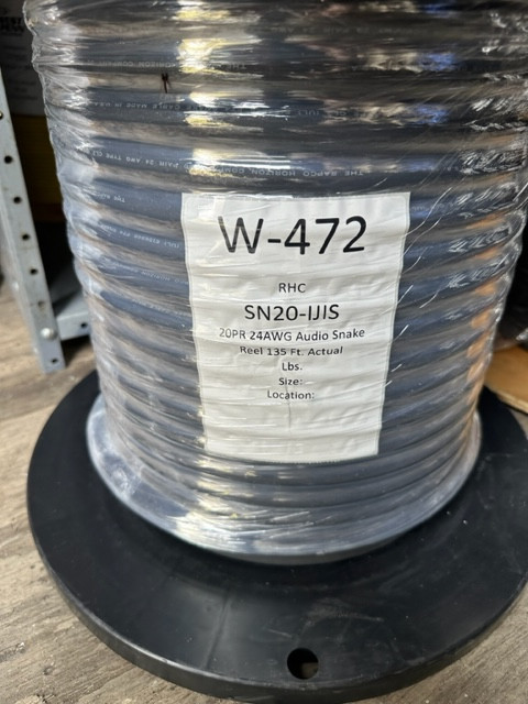 RapcoHorizon SN20-IJIS 24AWG 20PR Snake CL2 135FT