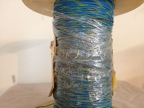 High Temperature Teflon ® Wire Gauge 26 (19Strands) Type E Blue-Yellow 1000ft