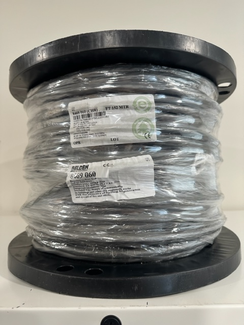 Belden 8469 Electronic 9C 18AWG TC PVC Unshielded CMG 500FT