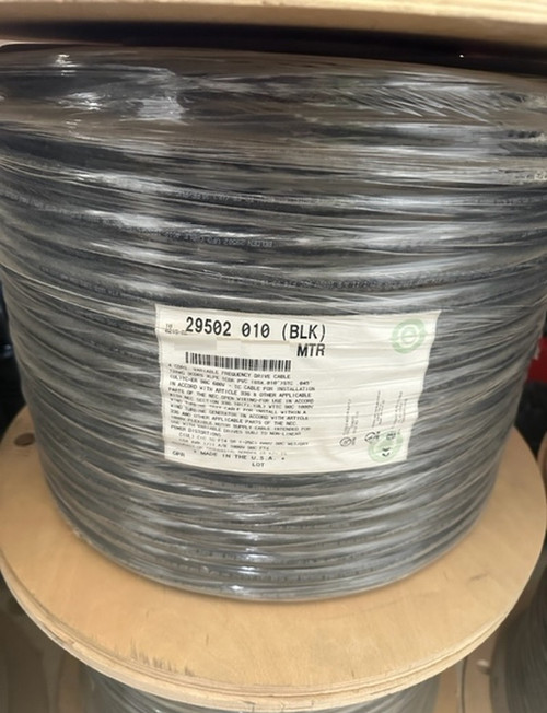 BELDEN 29502 CABLE, VFD, SHLD MULTICOND, 4COND, 12AWG, 1KV, 10 Feet
