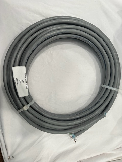 Alpha Wire 6018C 15 Pair 22AWG Foil Shielded FRPP/PVC CMG 50FT