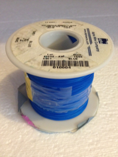 Alpha 5951 Blue, 30 AWG Solid SPC Kynar Wire, Blue 1000FT