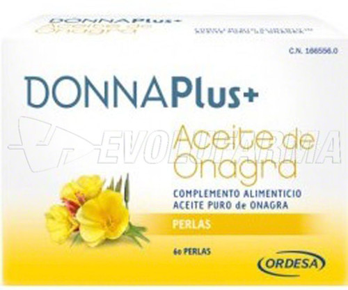 Donnaplus aceite de onagra perlas, 60 perlas