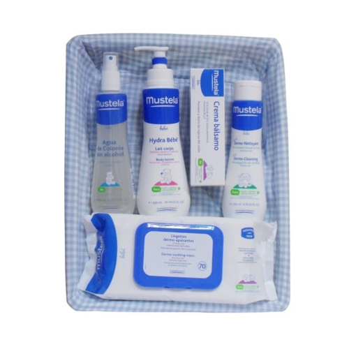 Canastilla bebé niño