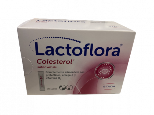 Lacto flora colesterol 30 sobres