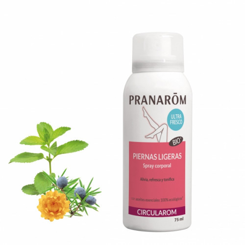 Pranarom circularom spray piernas pesadas