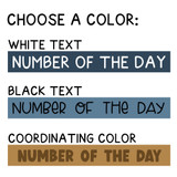 Text color choices: white, black, or a coordinating color
