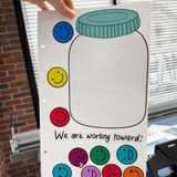 whiteboard cling behavior classroom incentive