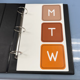 earth tone agenda clings