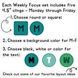 blue and green classroom agenda