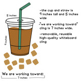 classroom iced coffee behavior incentive display