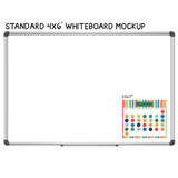 no prep classroom whiteboard cling calendar