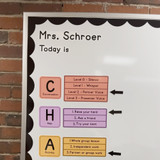 Personalized Teacher Name Whiteboard Cling