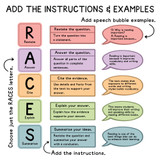RACES writing strategy whiteboard