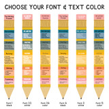 ELA Writing Process Pencil Whiteboard Clings
