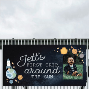 first trip around the sun banner first trip around the sun banner
