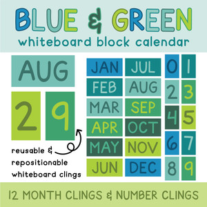 blue and green whiteboard date blue and green whiteboard date