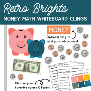 money math whiteboard clings money math whiteboard clings