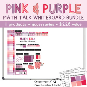 math talk whiteboard clings math talk whiteboard clings