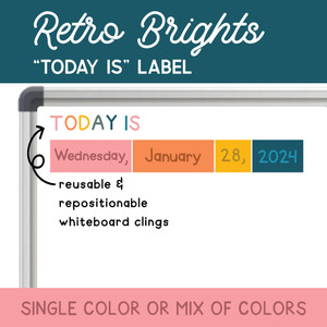 today is whiteboard cling today is whiteboard cling