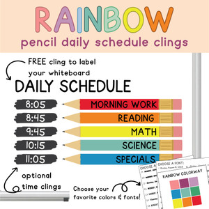 pencil whiteboard schedule pencil whiteboard schedule