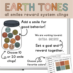 neutral classroom all smiles whiteboard jar