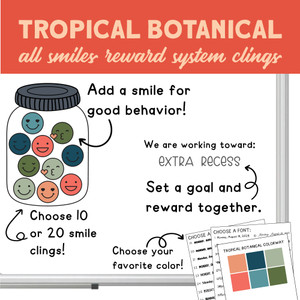 all smiles reward jar whiteboard clings all smiles reward jar whiteboard clings