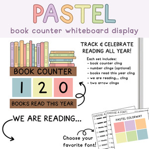 we have read ... books display we have read ... books display