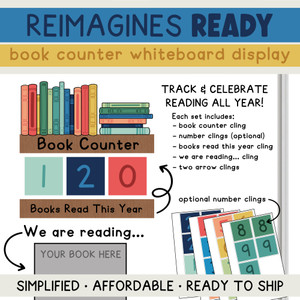 book counter whiteboard