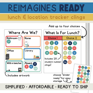 reimagines ready lunch and location tracker