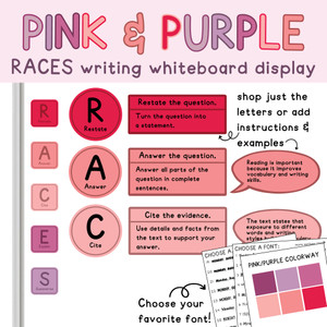 RACES writing strategy
