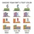 Bright Minds ELA CER bookshelf letters showing font and text color choices