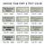 Modern Terrazzo Scientific Method header in sample fonts with black, white, or color text