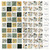 Modern Terrazzo printable date cards 1 to 31 with special occasion cards