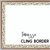 Terrazzo style Modern Terrazzo whiteboard cling border framing a whiteboard