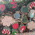 Close-up of Christmas cookie clings on a window