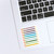 What Makes a Teacher colored pencil sticker on a laptop