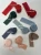 Nine ribbon colors for acrylic gift tags