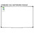 Incentive jar reward system clings shown to scale on a standard 4x6 foot whiteboard