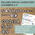 Printable special characters and numbers 0 to 9 with Canva editing instructions
