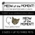 Custom cat photo cling with a Meow of the Moment title cling